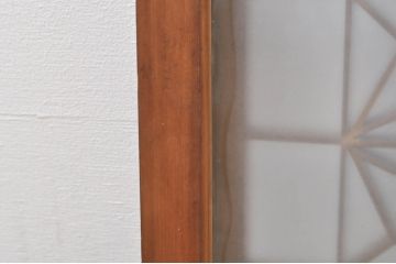 アンティーク建具　片面ガラス　上質な和の空間を演出する組子入りガラス戸2枚セット(ガラス窓、引き戸)(R-076367)