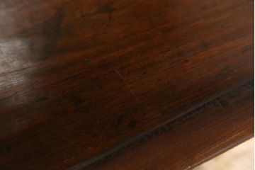 アジアンアンティーク　象嵌入り　総紫檀(シタン)材　螺鈿細工が美しい飾り棚(花台、飾り台、サイドテーブル)(R-076379)