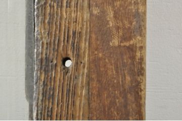 アンティーク建具　特大　大正ロマンな雰囲気を盛り上げる古い商店のガラス戸1枚(引き戸)(R-076383)