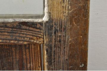アンティーク建具　特大　大正ロマンな雰囲気を盛り上げる古い商店のガラス戸1枚(引き戸)(R-076383)