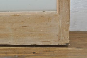 アンティーク建具　レトロな空間を演出するガラス戸4枚セット(引き戸)(R-076384)