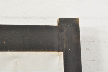 アンティーク建具　和モダンな空間づくりにおすすめなガラス入り障子戸4枚セット(引き戸、ガラス帯戸)(R-076386)