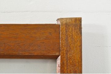 アンティーク建具　レトロな空間を演出するガラス戸4枚セット(引き戸)(R-076390)
