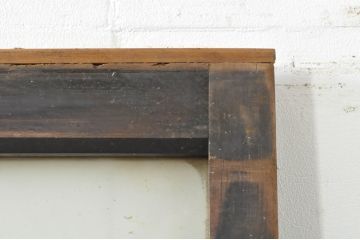 アンティーク建具　レトロな空間作りにおすすめなガラス戸1枚(引き戸)(R-076392)