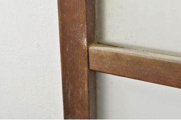 アンティーク建具　レトロな空間作りにおすすめなガラス戸1枚(引き戸)(R-076392)