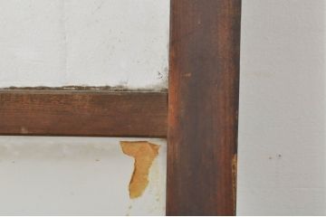 アンティーク建具　レトロな空間作りにおすすめなガラス戸1枚(引き戸)(R-076392)