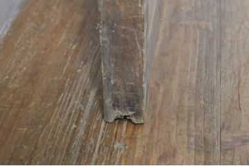 アンティーク建具　レトロな空間作りにおすすめなガラス戸1枚(引き戸)(R-076392)