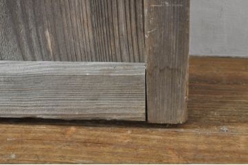 アンティーク建具　レトロな空間作りにおすすめなガラス戸1枚(引き戸)(R-076393)