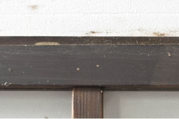 アンティーク建具　レトロな空間作りにおすすめなガラス戸1枚(引き戸)(R-076393)