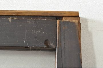 アンティーク建具　レトロな空間作りにおすすめなガラス戸1枚(引き戸)(R-076393)