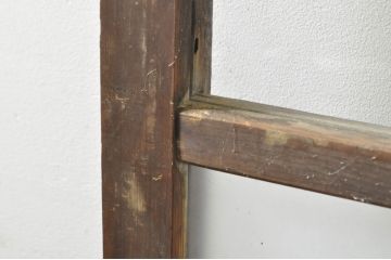 アンティーク建具　レトロな空間作りにおすすめなガラス戸1枚(引き戸)(R-076393)