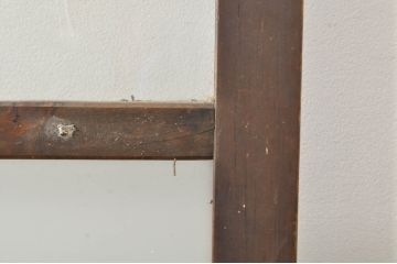 アンティーク建具　レトロな空間作りにおすすめなガラス戸1枚(引き戸)(R-076393)