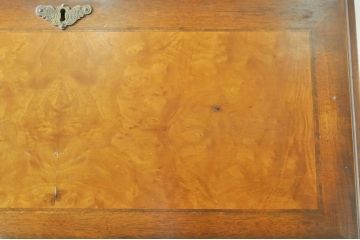 イギリスビンテージ　イギリス高級家具　ロスジョン(ROSJOHN)　イギリス王室御用達　マホガニー材　品のある佇まいが美しいライティングビューロー(ワークデスク、サイドチェスト、在宅用、在宅ワーク用、ヴィンテージ、英国)(R-076401)