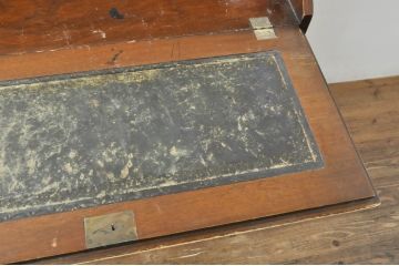 イギリスビンテージ　イギリス高級家具　ロスジョン(ROSJOHN)　イギリス王室御用達　マホガニー材　品のある佇まいが美しいライティングビューロー(ワークデスク、サイドチェスト、在宅用、在宅ワーク用、ヴィンテージ、英国)(R-076401)