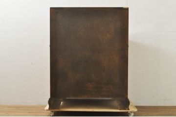 イギリスビンテージ　イギリス高級家具　ロスジョン(ROSJOHN)　イギリス王室御用達　マホガニー材　品のある佇まいが美しいライティングビューロー(ワークデスク、サイドチェスト、在宅用、在宅ワーク用、ヴィンテージ、英国)(R-076401)