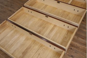 中古　岩谷堂箪笥　桜木家具店作　重厚な雰囲気で格式ただようチェスト(和タンス、衣装箪笥、整理箪笥、収納箪笥、引き出し、サイドチェスト)(R-076416)