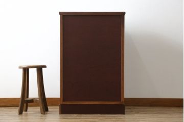 中古　筑後民芸　落ち着いた佇まいで和の雰囲気を引き立てる小箪笥(収納箪笥、整理箪笥、サイドチェスト、引き出し、和箪笥)(定価約17万円)(R-076417)