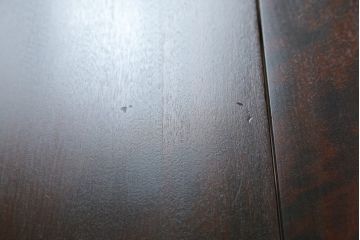 中古　北海道民芸家具　コンパクトで使い勝手の良いライティングビューロー(簿記机、ワークデスク、引き出し、サイドチェスト、在宅用、在宅ワーク用)(R-076426)