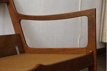 デンマークビンテージ　France&Son(フランス&サン)　Ole Wanscher(オーレ・ヴァンシャー )デザイン　Model.169　3人掛けソファ(3シートソファ、3シーター、三人掛けソファ、北欧、ヴィンテージ)(R-076496)