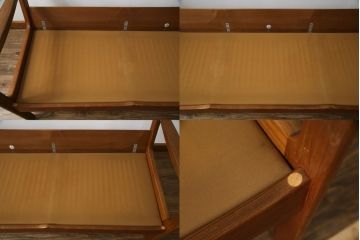 デンマークビンテージ　France&Son(フランス&サン)　Ole Wanscher(オーレ・ヴァンシャー )デザイン　Model.169　3人掛けソファ(3シートソファ、3シーター、三人掛けソファ、北欧、ヴィンテージ)(R-076496)