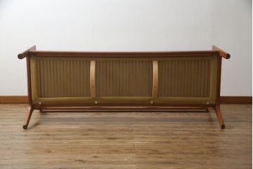 デンマークビンテージ　France&Son(フランス&サン)　Ole Wanscher(オーレ・ヴァンシャー )デザイン　Model.169　3人掛けソファ(3シートソファ、3シーター、三人掛けソファ、北欧、ヴィンテージ)(R-076496)