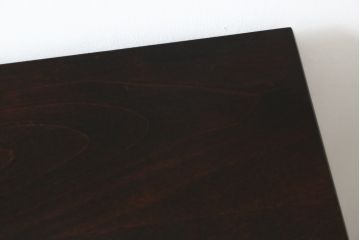 中古　希少な絶版品!　北海道民芸家具　落ち着いたシックな色合いが魅力のデスクとサイドチェストのセット(平机、ワークデスク、作業台、引き出し、ワゴン、在宅用、在宅ワーク用)(R-076498)