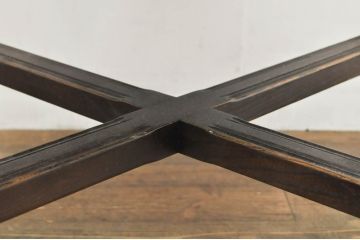 イギリスビンテージ　ERCOL(アーコール)　ニレ材　シンプルなデザインと機能性の良さが魅力的なバタフライダイニングテーブル(バタフライテーブル、ドロップリーフテーブル、エクステンションテーブル、ラウンドテーブル、丸テーブル、2人掛け、4人掛け、ヴィンテージ、英国、北欧)(R-076529)