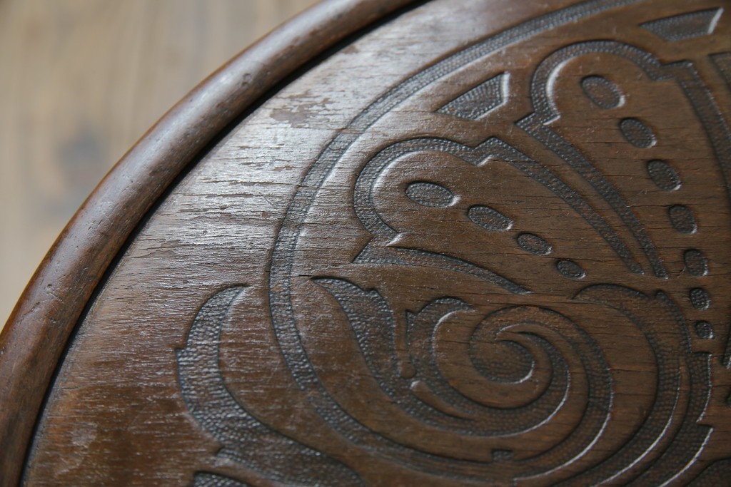 アンティーク家具　ポーランド　MUNDUS and J&J Kohn Ltd(ムンダス&ヤコブ・ヨゼフコーン社)　しなやかなループを描く曲げ木のデザインが美しいベントウッドチェア　(R-076531)