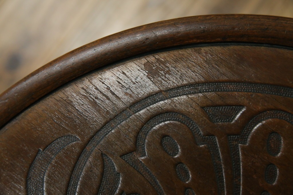 アンティーク家具　ポーランド　MUNDUS and J&J Kohn Ltd(ムンダス&ヤコブ・ヨゼフコーン社)　しなやかなループを描く曲げ木のデザインが美しいベントウッドチェア　(R-076531)