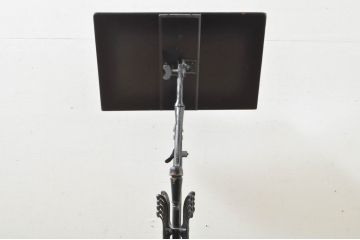 フランスアンティーク　ヨーロピアンな雰囲気漂う譜面台(譜面立、ミュージックスタンド、ブックレスト、書見台、メニュー立て、レシピ台)(R-076532)