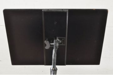 フランスアンティーク　ヨーロピアンな雰囲気漂う譜面台(譜面立、ミュージックスタンド、ブックレスト、書見台、メニュー立て、レシピ台)(R-076532)