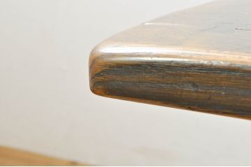 中古　飛騨産業　PROVINCIAL(プロヴィンシャル・プロビンシャル)　使い込まれた風合いが味わい深いダイニングテーブル(4人掛け、6人掛け、食卓、作業台)(R-076548)