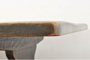 中古　飛騨産業　PROVINCIAL(プロヴィンシャル・プロビンシャル)　使い込まれた風合いが味わい深いダイニングテーブル(4人掛け、6人掛け、食卓、作業台)(R-076548)