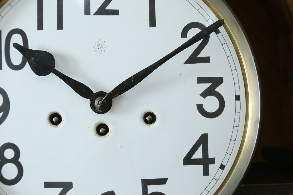 ドイツアンティーク　JUNGHANS(ユンハンス)　ウエストミンスターチャイムを備えた存在感のあるホールクロック　(R-076552)