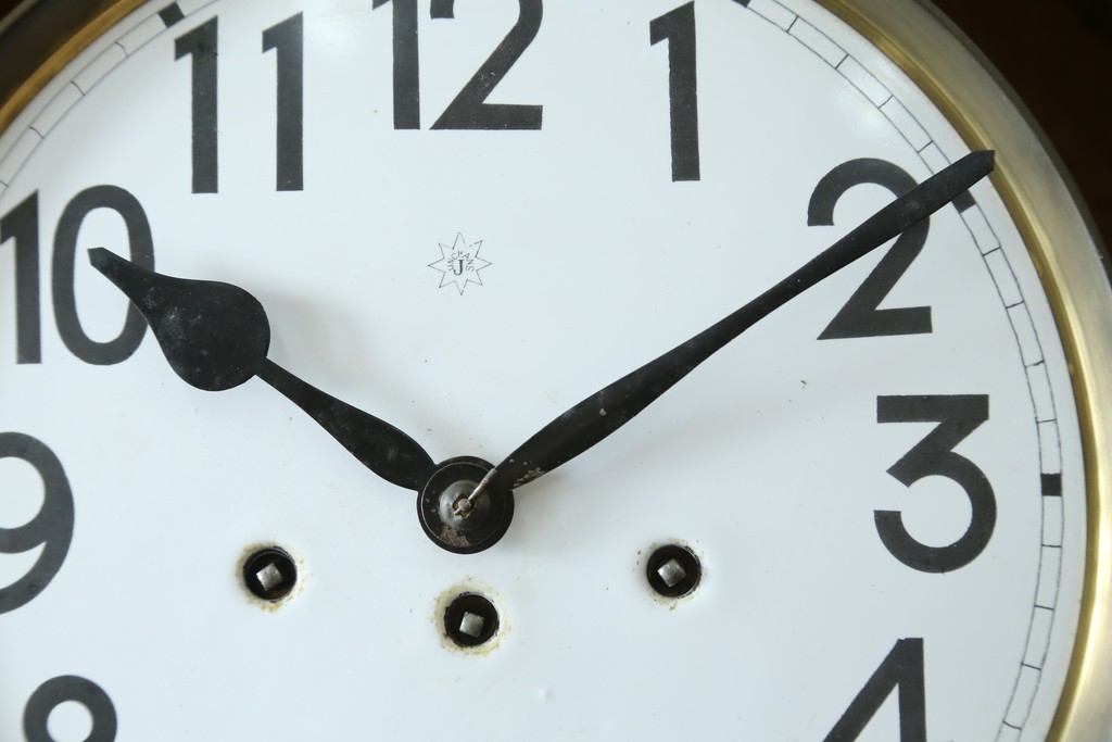 ドイツアンティーク　JUNGHANS(ユンハンス)　ウエストミンスターチャイムを備えた存在感のあるホールクロック　(R-076552)