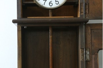 ドイツアンティーク　JUNGHANS(ユンハンス)　ウエストミンスターチャイムを備えた存在感のあるホールクロック　(R-076552)