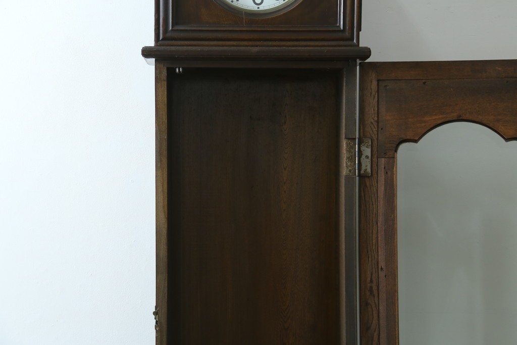 ドイツアンティーク　JUNGHANS(ユンハンス)　ウエストミンスターチャイムを備えた存在感のあるホールクロック　(R-076552)