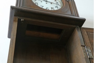 ドイツアンティーク　JUNGHANS(ユンハンス)　ウエストミンスターチャイムを備えた存在感のあるホールクロック　(R-076552)