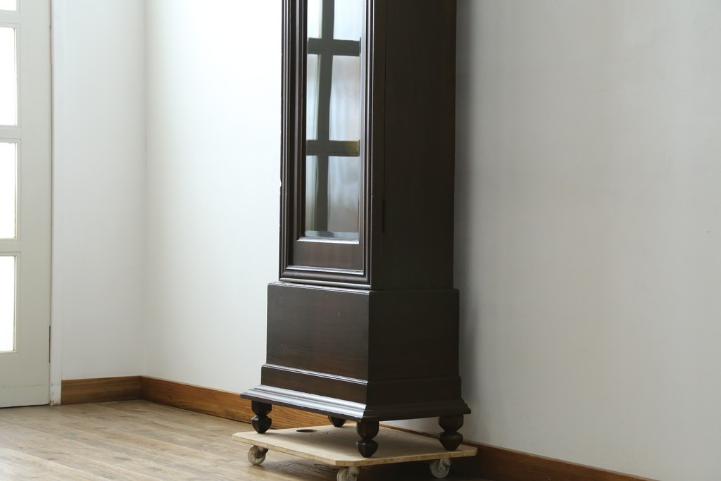 ドイツアンティーク　JUNGHANS(ユンハンス)　ウエストミンスターチャイムを備えた存在感のあるホールクロック　(R-076552)