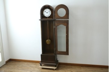 ドイツアンティーク　JUNGHANS(ユンハンス)　ウエストミンスターチャイムを備えた存在感のあるホールクロック　(R-076552)