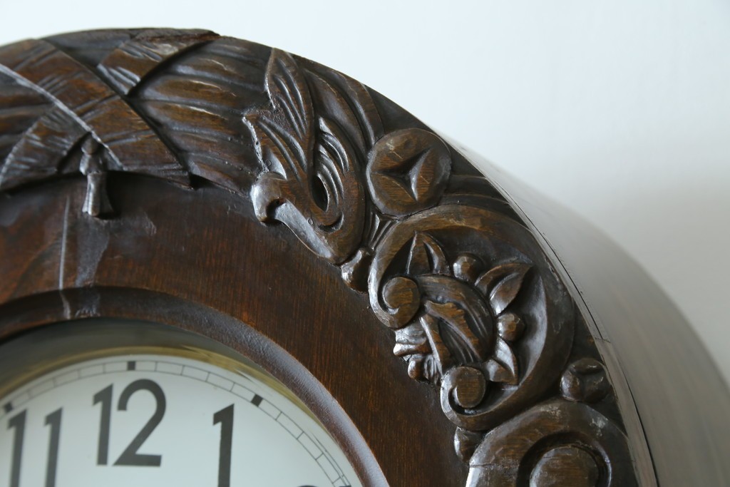 ドイツアンティーク　JUNGHANS(ユンハンス)　ウエストミンスターチャイムを備えた存在感のあるホールクロック　(R-076552)