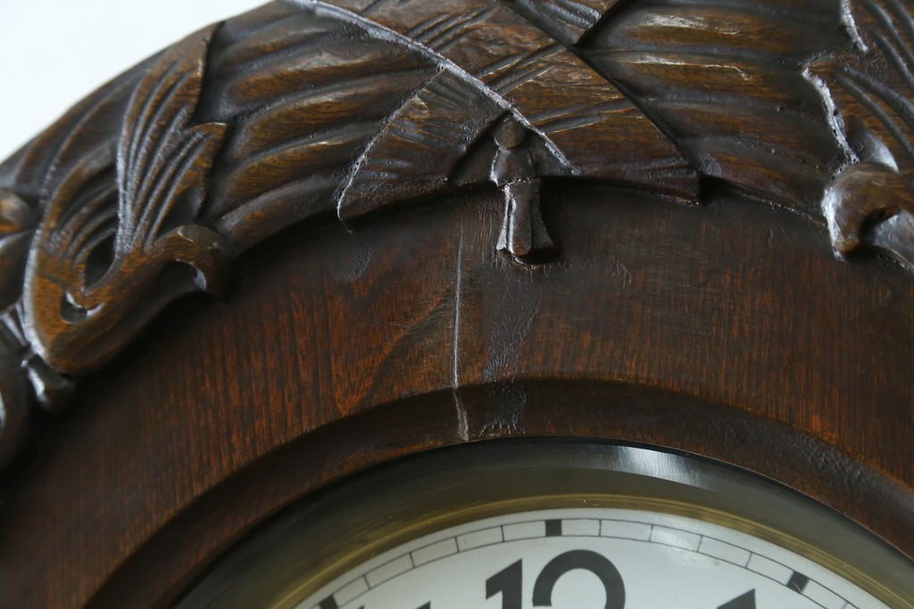 ドイツアンティーク　JUNGHANS(ユンハンス)　ウエストミンスターチャイムを備えた存在感のあるホールクロック　(R-076552)