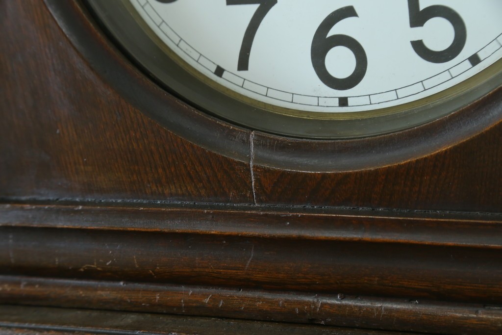 ドイツアンティーク　JUNGHANS(ユンハンス)　ウエストミンスターチャイムを備えた存在感のあるホールクロック　(R-076552)