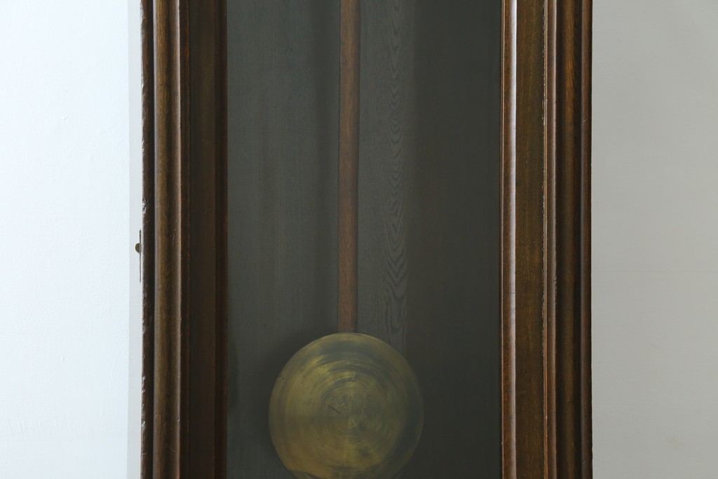 ドイツアンティーク　JUNGHANS(ユンハンス)　ウエストミンスターチャイムを備えた存在感のあるホールクロック　(R-076552)