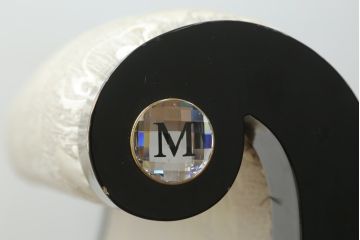 中古　スペイン高級家具　マリネール(MARINER)　ヴェルサーチ(VERSACE)クッション付き　ラグジュアリーな雰囲気あふれるカウチソファ(シェーズロング、2人掛け、長椅子、寝椅子)(定価約207万円)(R-076553)