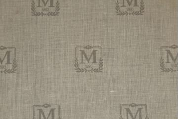 中古　スペイン高級家具　マリネール(MARINER)　ヴェルサーチ(VERSACE)クッション付き　ラグジュアリーな雰囲気あふれるカウチソファ(シェーズロング、2人掛け、長椅子、寝椅子)(定価約207万円)(R-076553)