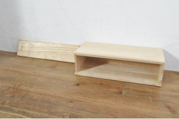 中古　美品　田中家具　二本松箪笥　上質な和の雰囲気漂う階段箪笥(収納箪笥、整理箪笥、和タンス、引き出し)(定価約41万円)(R-076559)