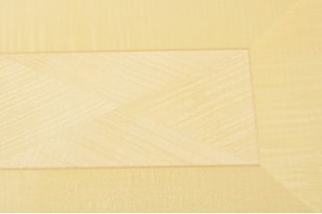 中古　美品!!　高級品　IDC大塚家具取り扱い　松創　ウィーン/ウェーブ No.1　ホワイトシカモア材が美しいダイニングテーブル(食卓、4人掛け、四人掛け、6人掛け、六人掛け)(定価約135万円)(R-076561)