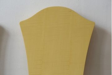 中古　美品　IDC大塚家具取り扱い　松創　MARINE(マリーン)　スタイリッシュなデザインが目を惹くダイニングチェア4脚セット(椅子、イス)(定価4脚で約60万円)(R-076562)