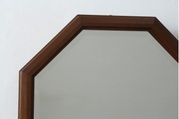 中古　美品　maruni(マルニ木工)　シンプルなデザインで取り入れやすいミラー(ウォールミラー、壁掛け鏡、店舗什器)(R-076580)